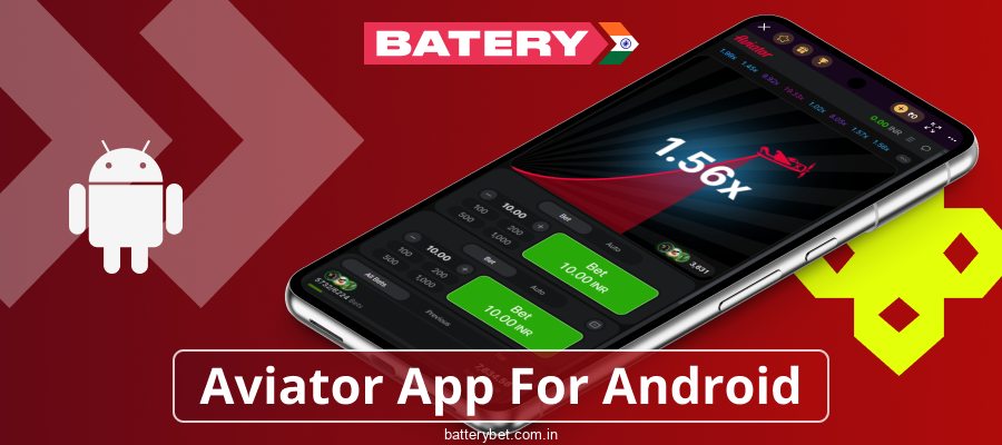 Android application Aviator Batery Bet IN